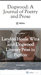 Mobile Screenshot of dogwoodliterary.com